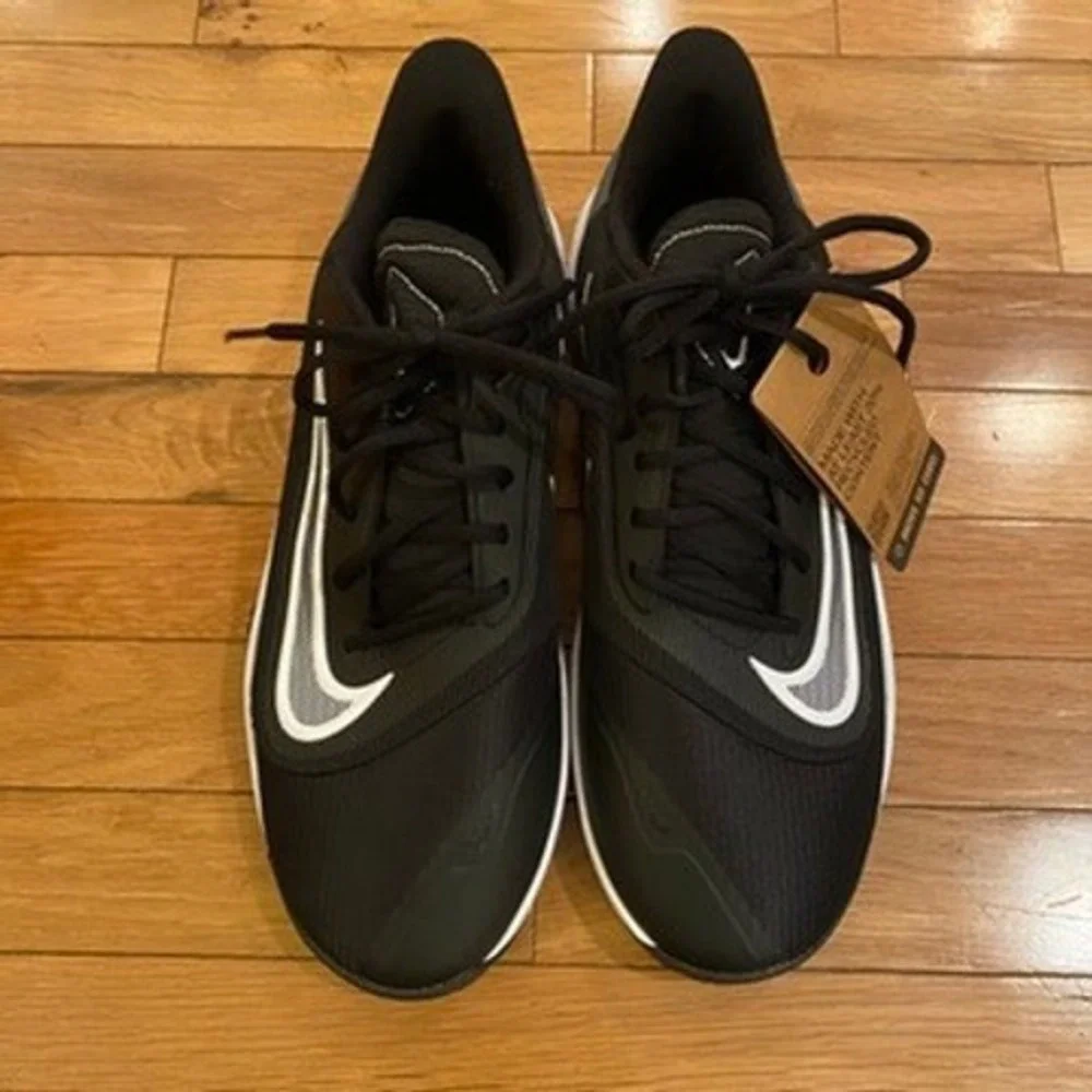 Nike‎ Precision VIl Men's Basketball Shoes Black White Size 11